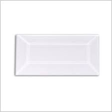 Clear Rectangle Bevel 25 x 76mm R2576