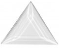 Clear Triangle Bevel 102 x 102 x 102mm T102
