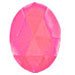 30x40mm Oval Gold Pink Faceted Jewel 331-11