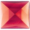 50mm Square Red Faceted Jewel 350-0