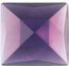 50mm Square Amethyst Faceted Jewel 350-4
