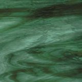Oceanside Deep Olive Green & Sea Green Waterglass Fusible 4221WF 305x280mm