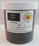 Wissmach Black Fusible Medium Frit 454gms Coe96 96-02MEDIUM