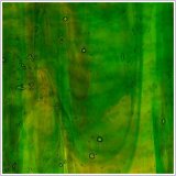 Kokomo Opalescent Medium Green & Amber 99ML 270x270mm