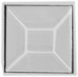 Clear Square Double Bevels 76 x 76mm Box of 30 DBS7676-B