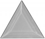 Clear Double Bevel Triangles 76 x 76 x 76mm  Box of 30 DBT76-B