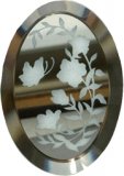 Mirror Etched Bevel Butterfly 102x152mm M-OVBUT
