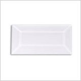 Clear Rectangle Bevels 25 x 76mm Box of 30 R2576-B