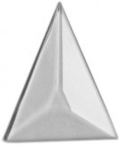 Clear Isosceles Triangle Bevel 51 x 89 x 89mm T5189