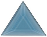 Blue Isosceles Triangle Bevels 76 x 102 x 102mm  Box of 30 T76102BLUE-B