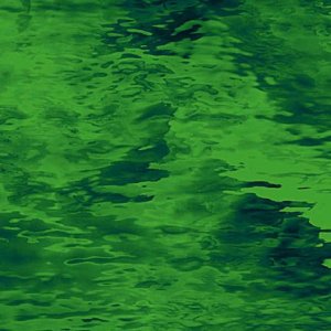 Oceanside Medium Green Waterglass Fusible 123WF 305x280mm