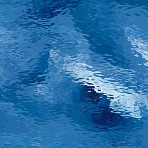 Oceanside Light Blue Waterglass Fusible 132WF 305x280mm