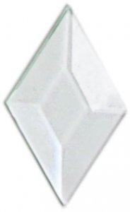 Clear Diamond Bevel 38 x 63mm D3863