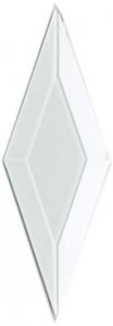Clear  Diamond Bevel 51 x 152mm D51152
