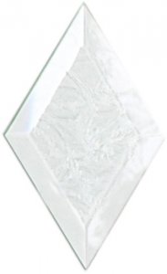 Clear Glue Chip Diamond Bevel 76 x 126mm D76126GC