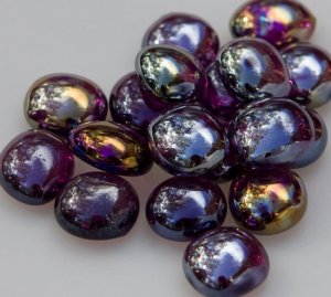 450grm Purple Iridised Gems GEM-PRPIRID